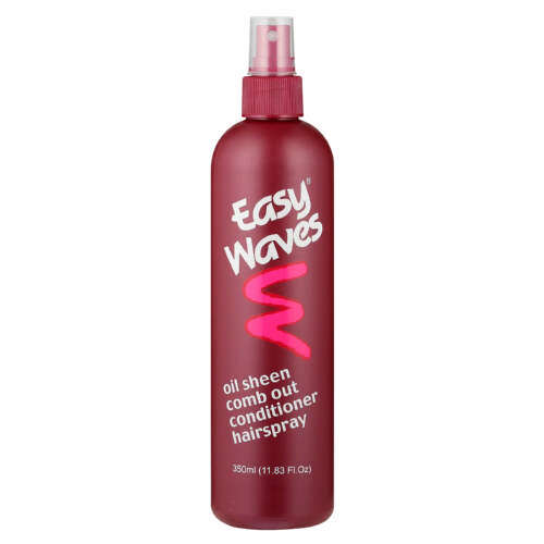 Easy Waves Oil Sheen Comb Out Conditioner Hairspray